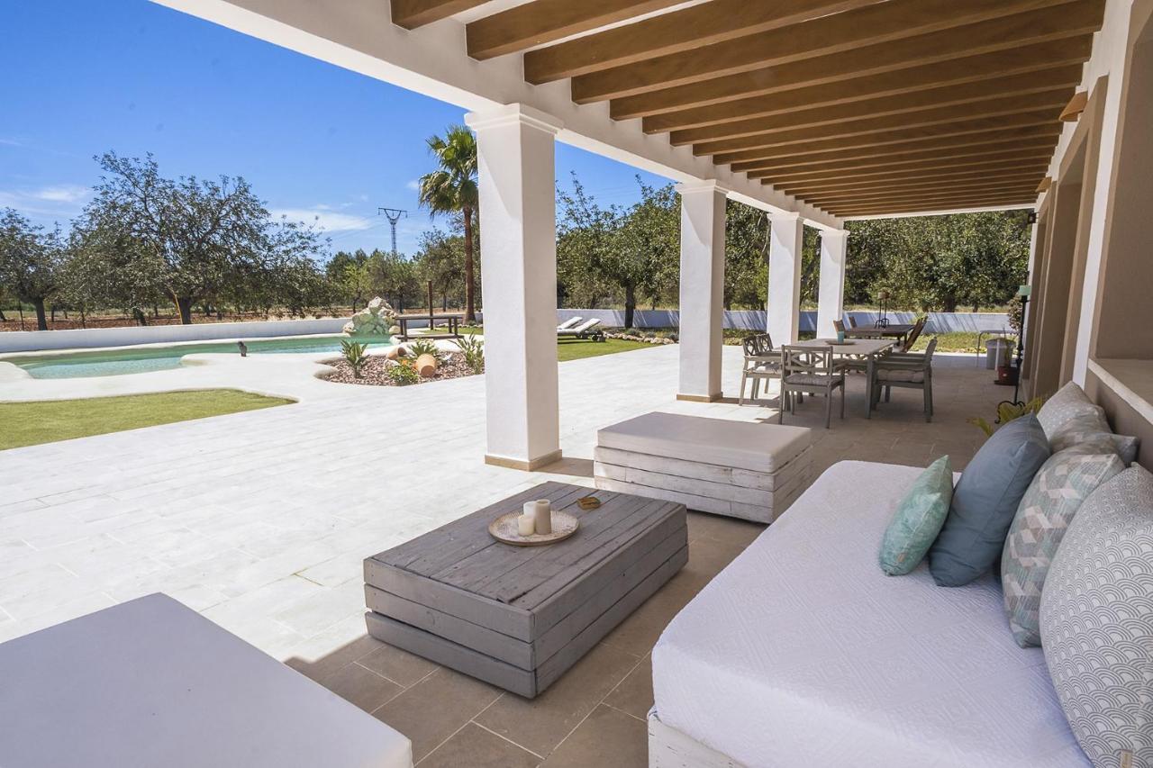 Villa Raco De Sa Vinyeta Sant Llorenc de Balafia Exterior foto