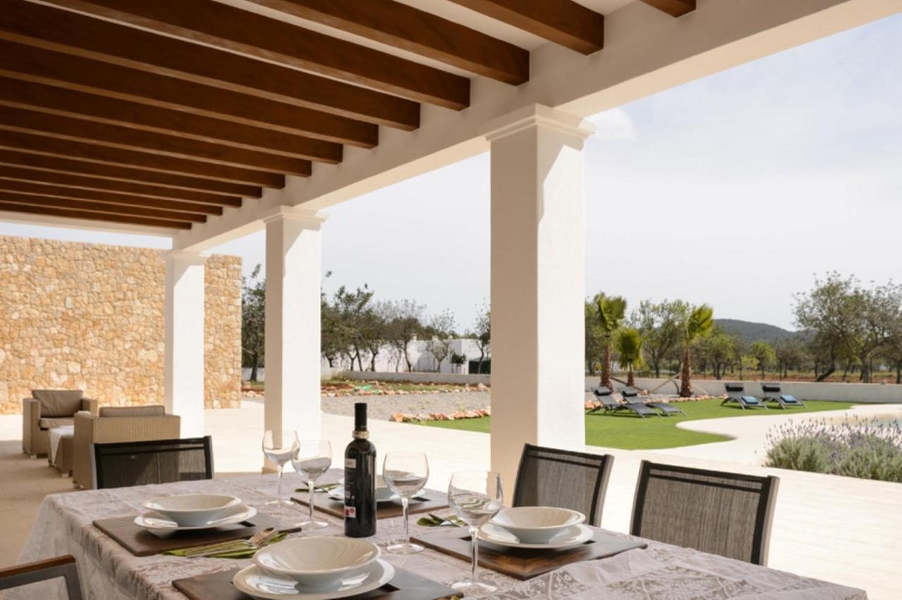 Villa Raco De Sa Vinyeta Sant Llorenc de Balafia Exterior foto