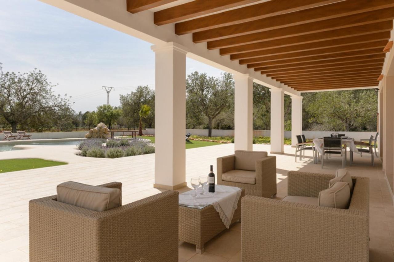 Villa Raco De Sa Vinyeta Sant Llorenc de Balafia Exterior foto